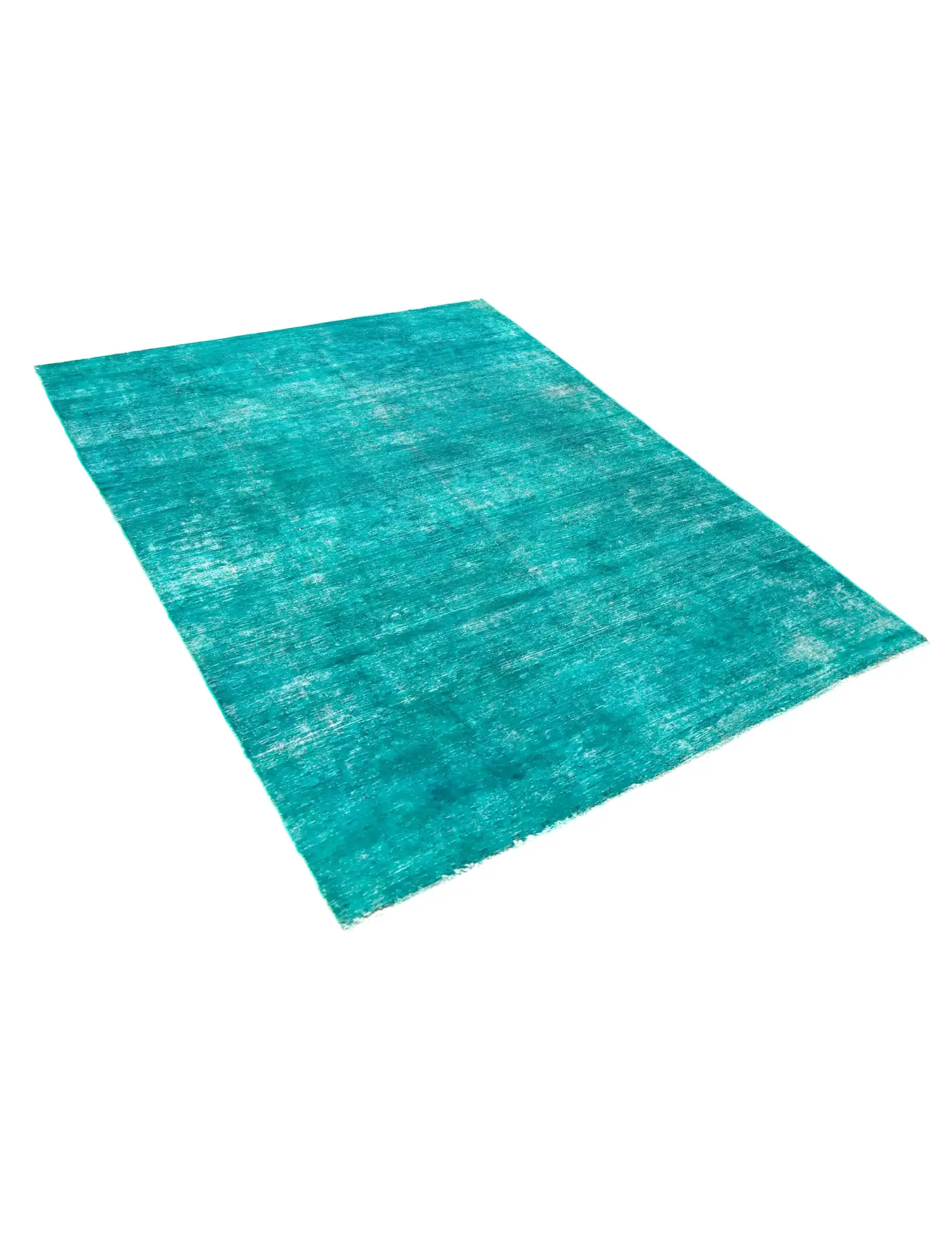 Turquoise Persan Tapis Persan vintage 265 x 190 cm - Tapis fait main unique