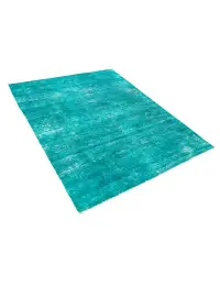 Turquoise Persan Tapis Persan vintage 265 x 190 cm - view 2