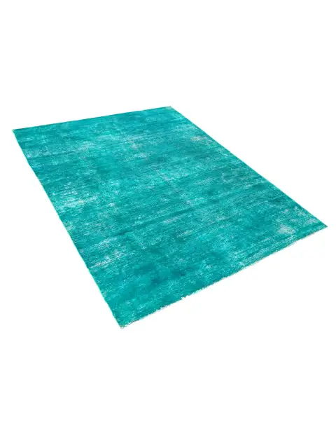 Turquoise Persan Tapis Persan vintage 265 x 190 cm - view 2