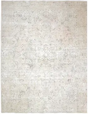 Beige Persien Persisk vintage matta 355 x 264 cm