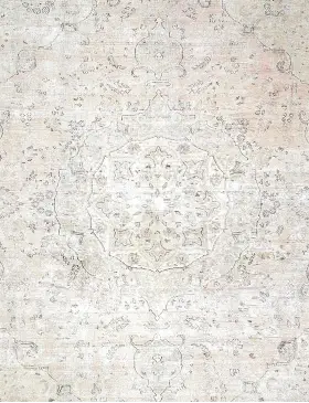 Beige Persien Persisk vintage matta 355 x 264 cm - view 3