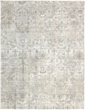 Gris Persia Alfombra persa vintage 273 x 190 cm