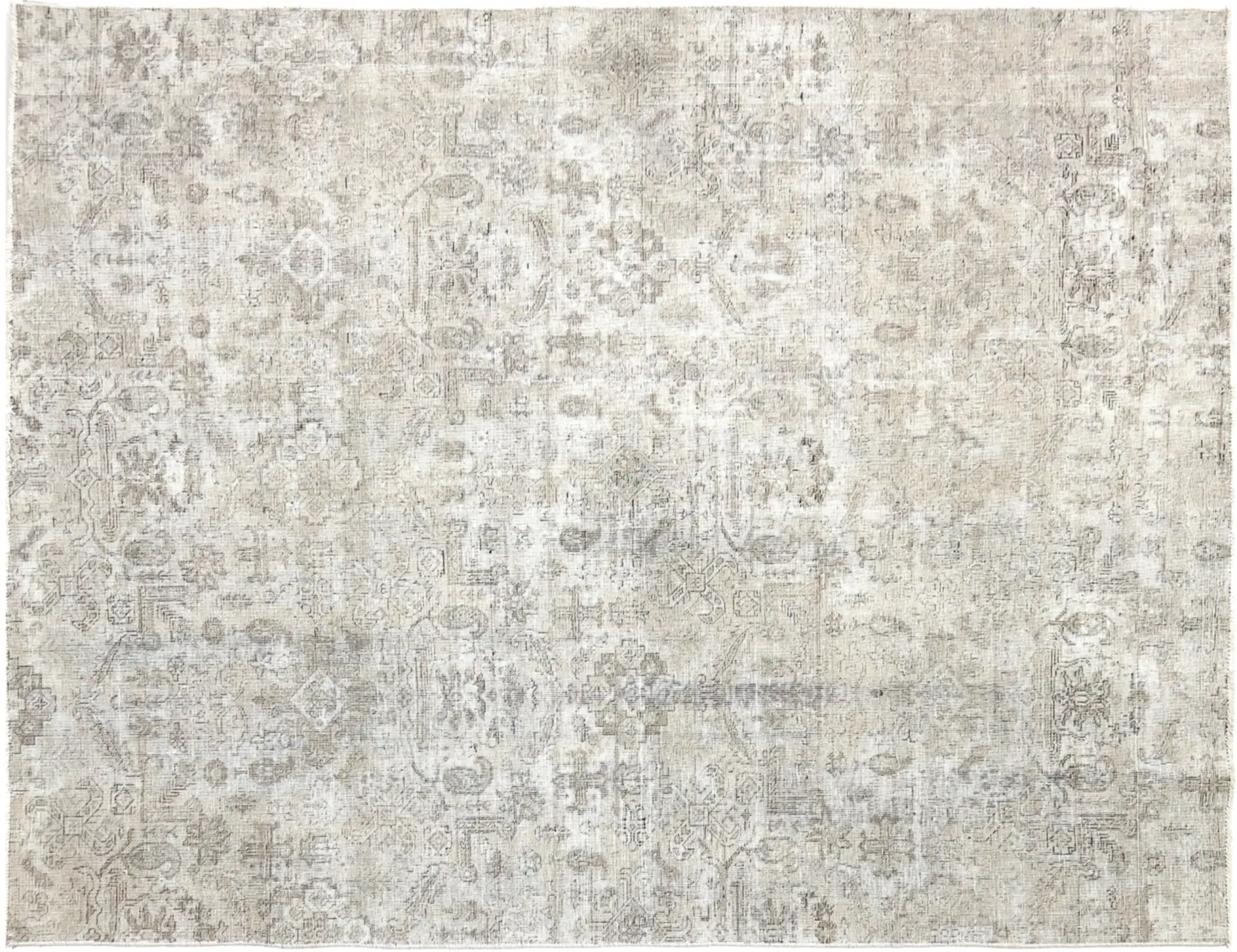 Grise Persan Tapis Persan vintage 273 x 190 cm - Tapis fait main unique