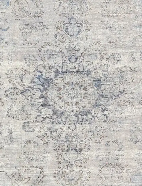 Grau Persien Persischer Vintage Teppich 260 x 180 cm - view 3