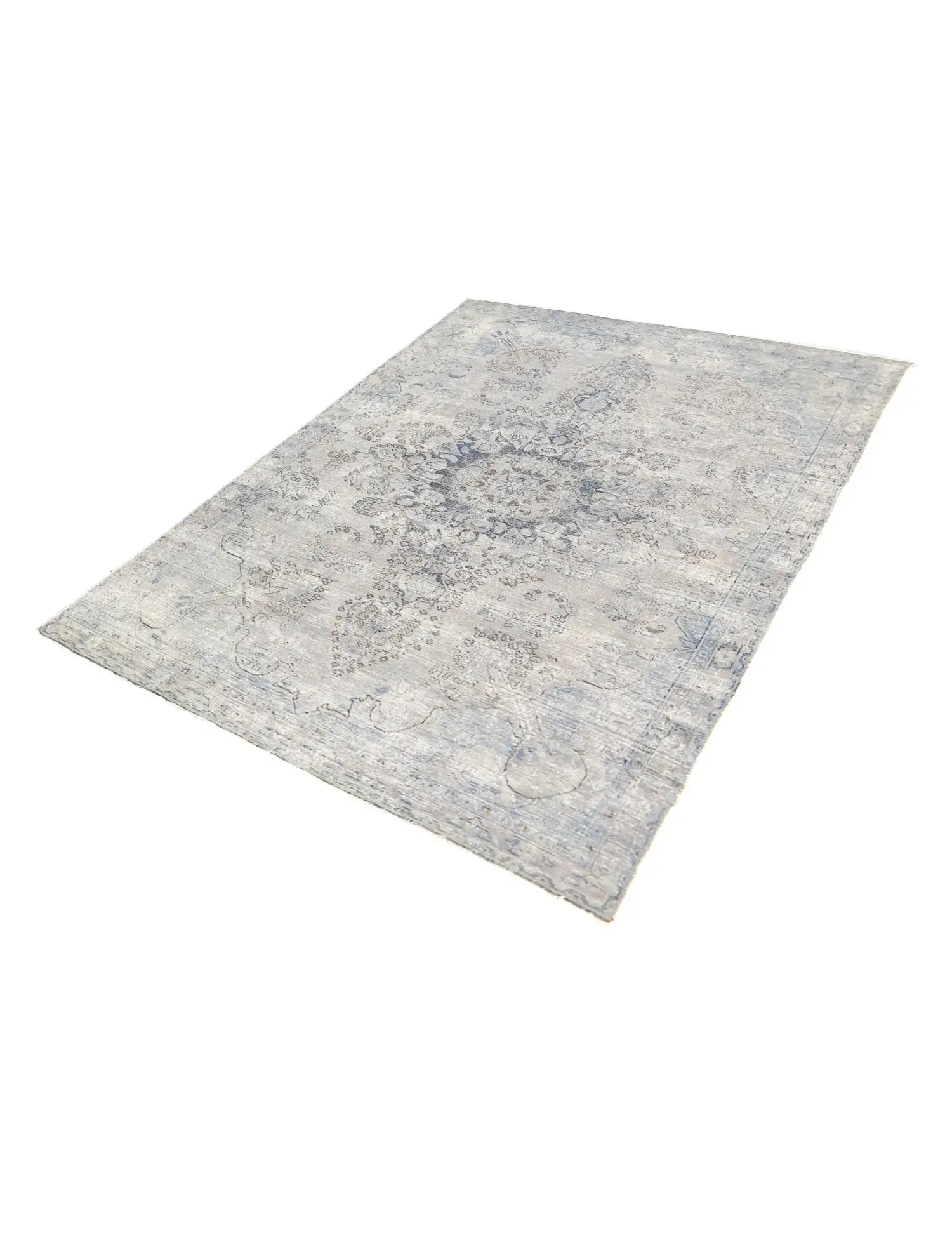 Grigio Persiano Tappeto vintage persiano 260 x 180 cm - Tappeto unico fatto a mano