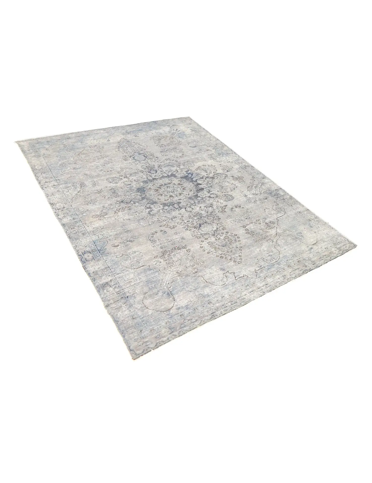 Grigio Persiano Tappeto vintage persiano 260 x 180 cm - Tappeto unico fatto a mano