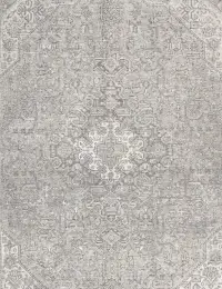 Grå Persien Persisk Vintagetæppe 277 x 187 cm - view 3
