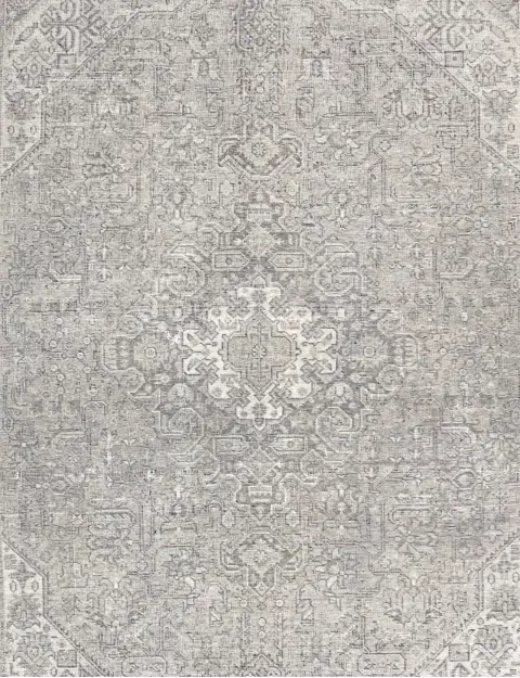 Grau Persien Persischer Vintage Teppich 277 x 187 cm - view 3
