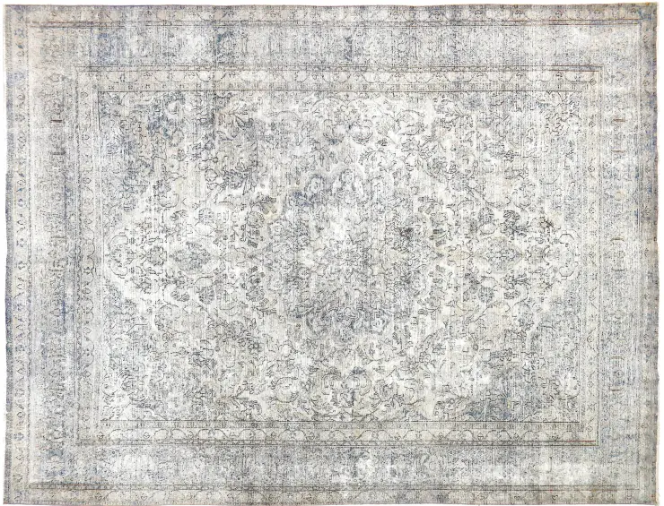 Harmaa Persia Persialaiset vintage matot 365 x 282 cm
