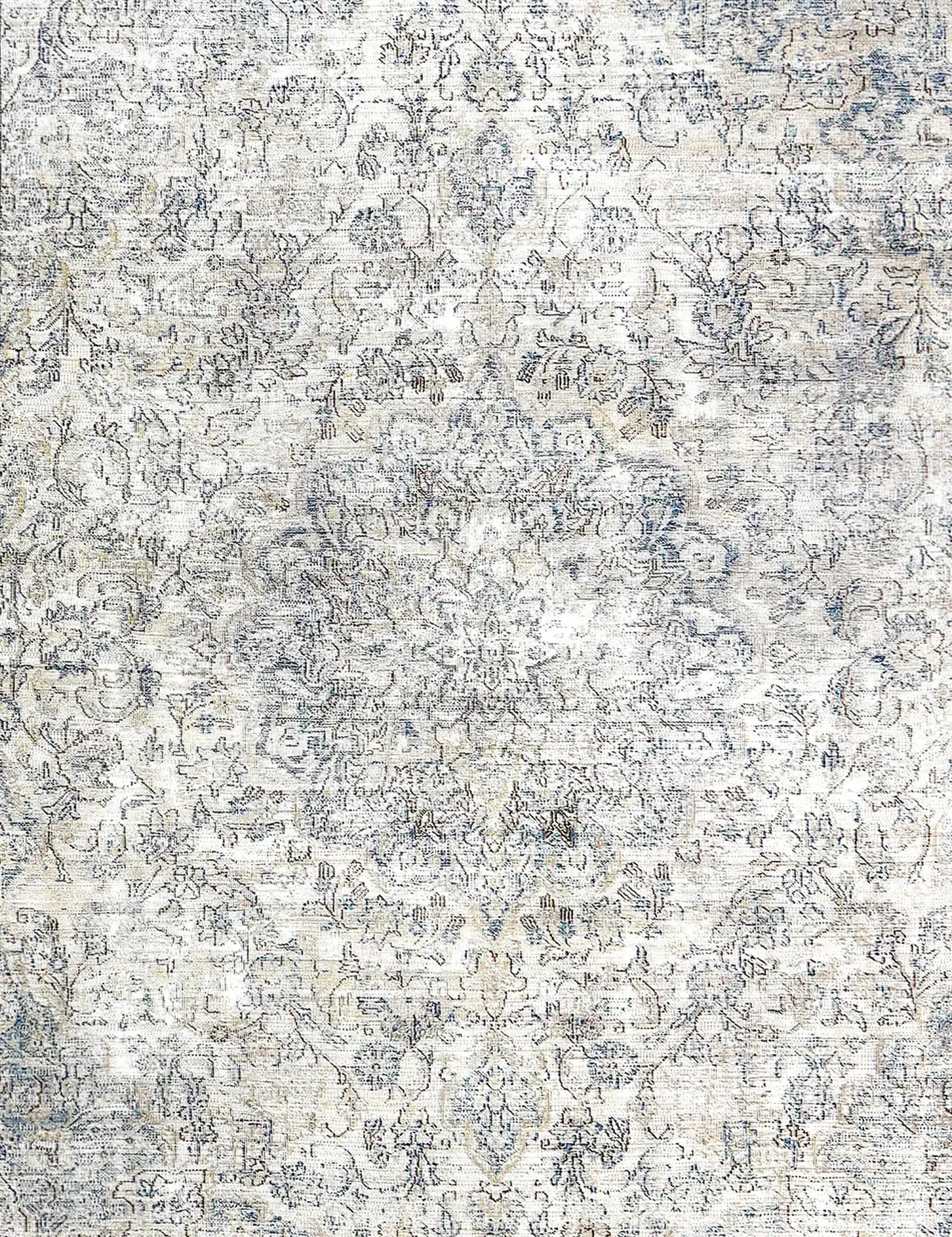 Harmaa Persia Persialaiset vintage matot 365 x 282 cm - Ainutlaatuinen käsintehty matto