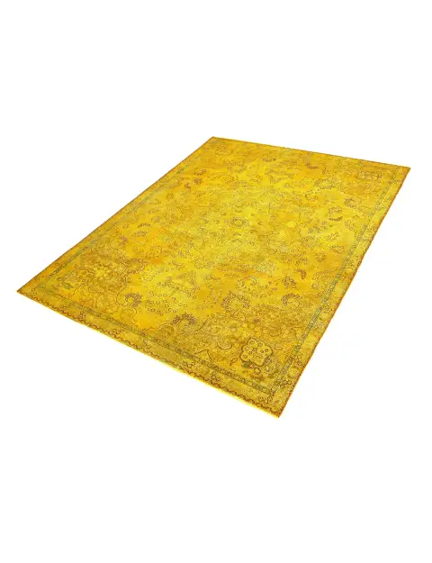 Jaune Persan Tapis Persan vintage 315 x 208 cm - view 1