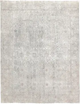 Grå Persia Persisk vintage teppe 320 x 233 cm