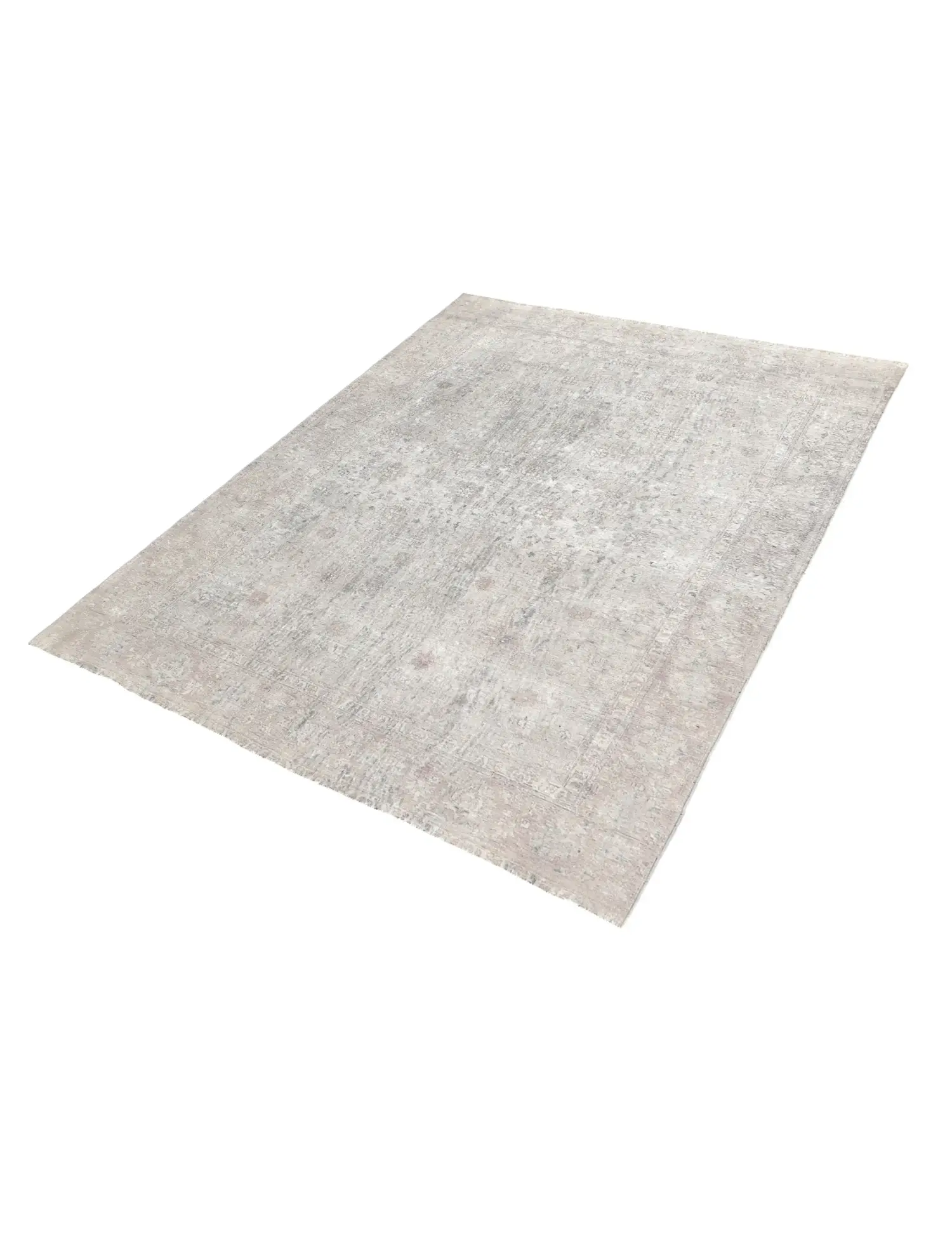 Grå Persien Persisk vintage matta 320 x 233 cm - Unik handgjord matta