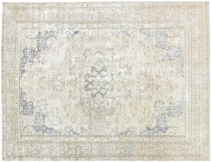Beige Perzië Perzisch Vintage Tapijt 282 x 180 cm