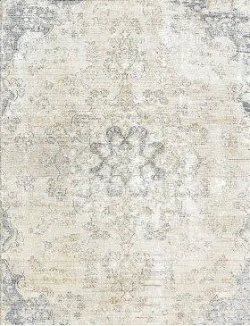 Beige Persien Persisk vintage matta 282 x 180 cm - view 3