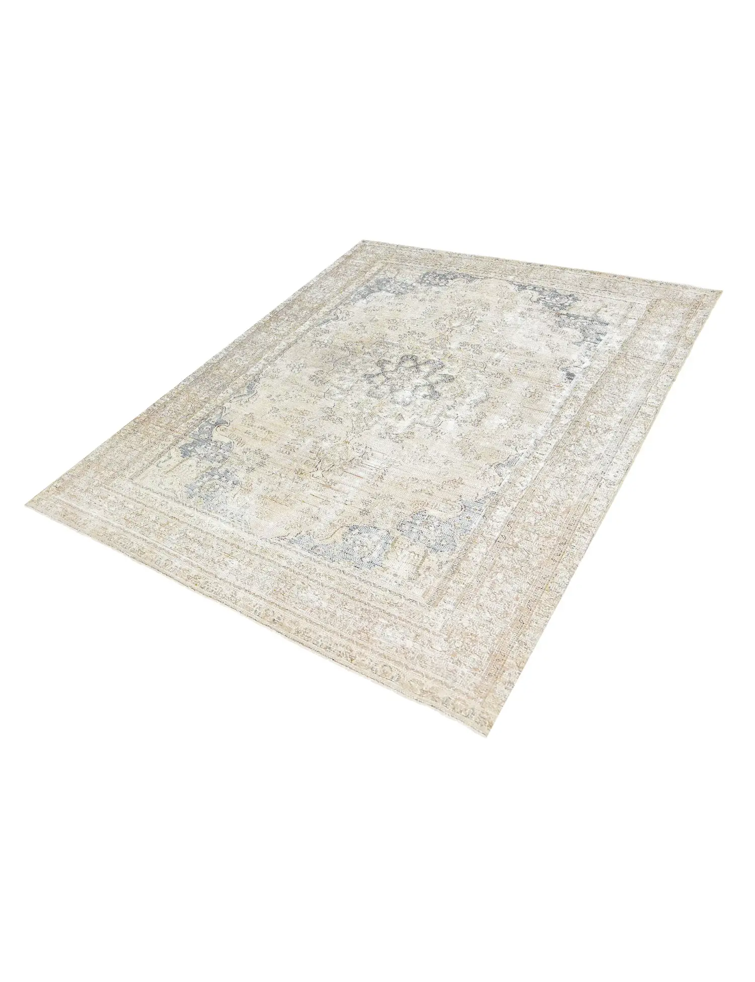 Beige Persan Tapis Persan vintage 282 x 180 cm - Tapis fait main unique