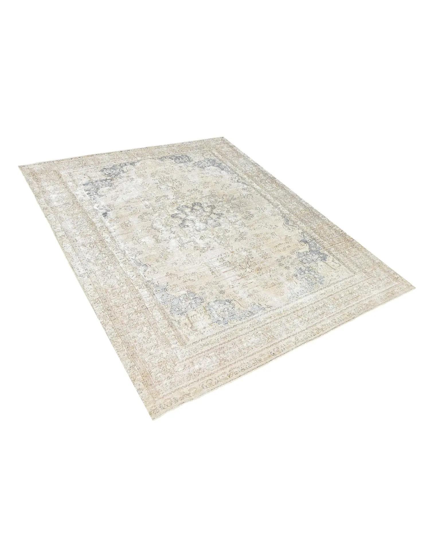 Beige Persan Tapis Persan vintage 282 x 180 cm - Tapis fait main unique