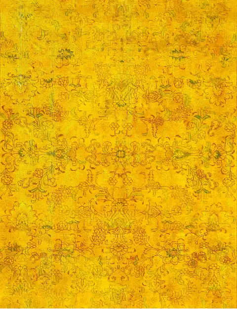 Keltainen Persia Persialaiset vintage matot 310 x 207 cm - view 3