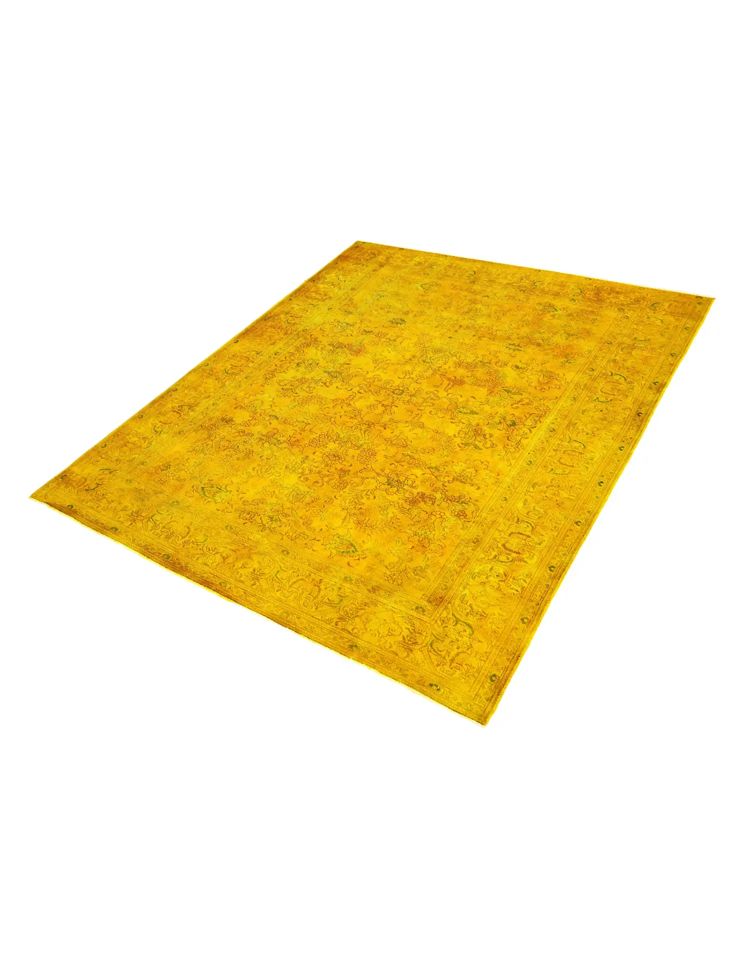 Keltainen Persia Persialaiset vintage matot 310 x 207 cm - Ainutlaatuinen käsintehty matto
