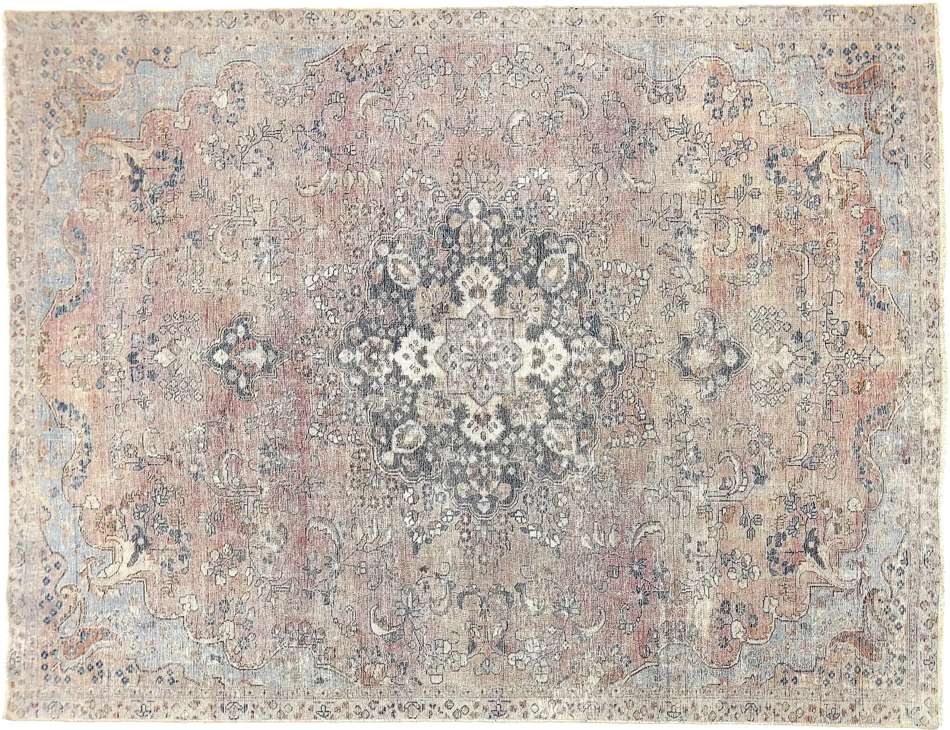 Grise Persan Tapis Persan vintage 290 x 207 cm