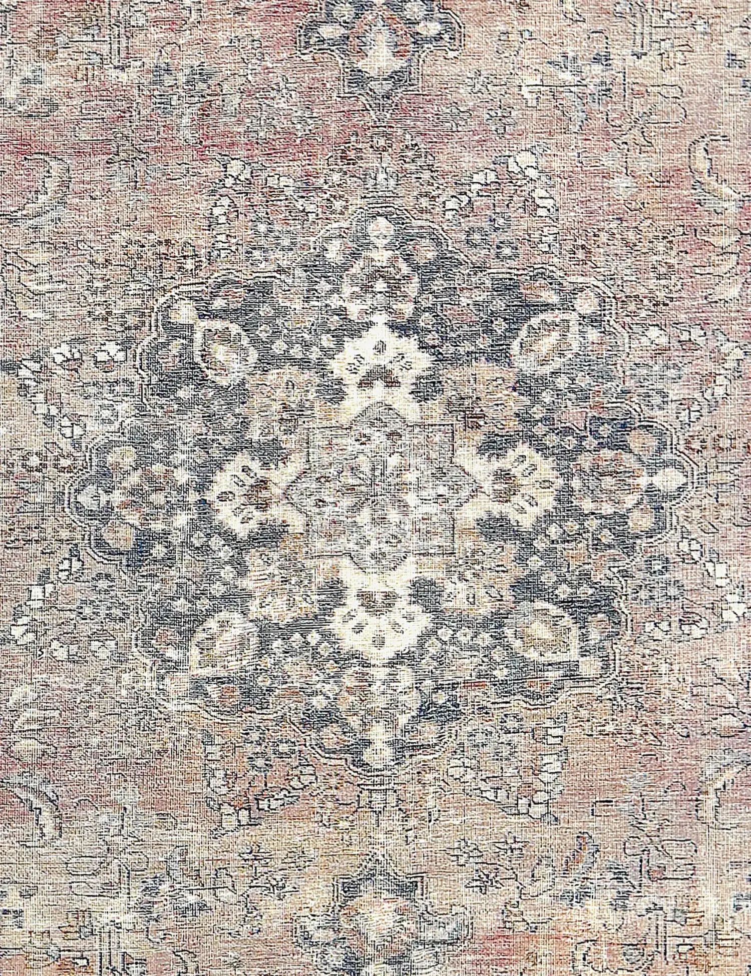 Grise Persan Tapis Persan vintage 290 x 207 cm - Tapis fait main unique