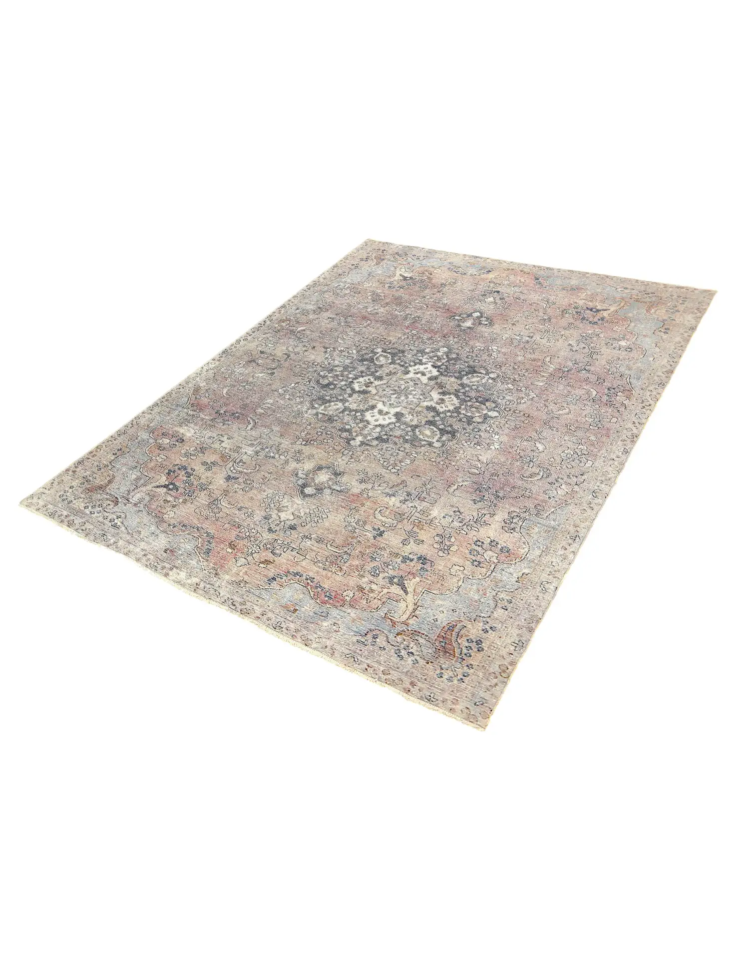 Grise Persan Tapis Persan vintage 290 x 207 cm - Tapis fait main unique