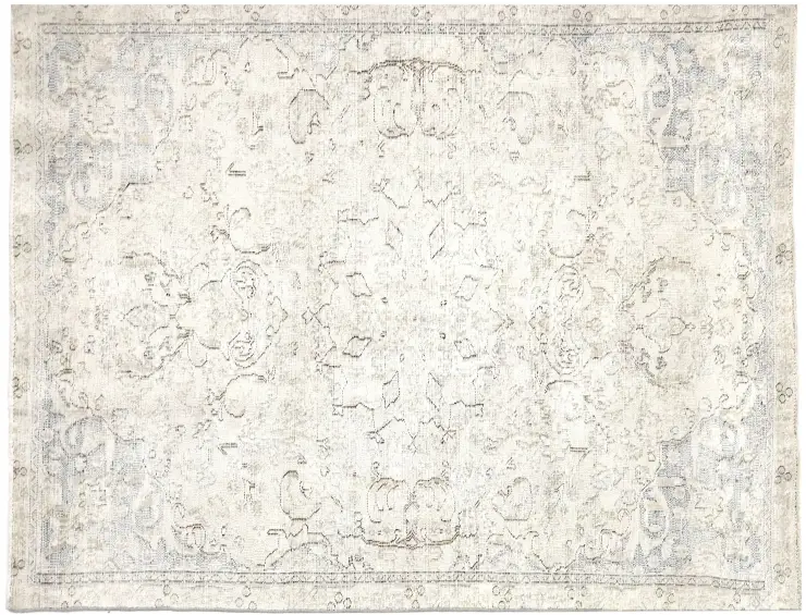 Beige Persien Persisk vintage matta 240 x 140 cm