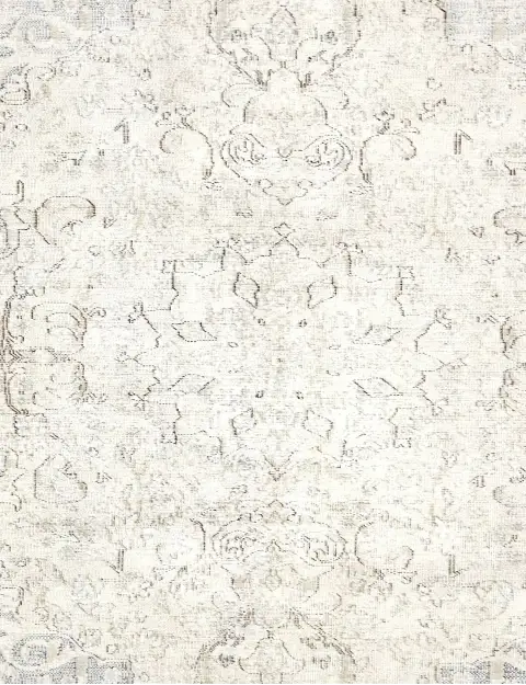 Beige Persien Persisk Vintagetæppe 240 x 140 cm - view 3