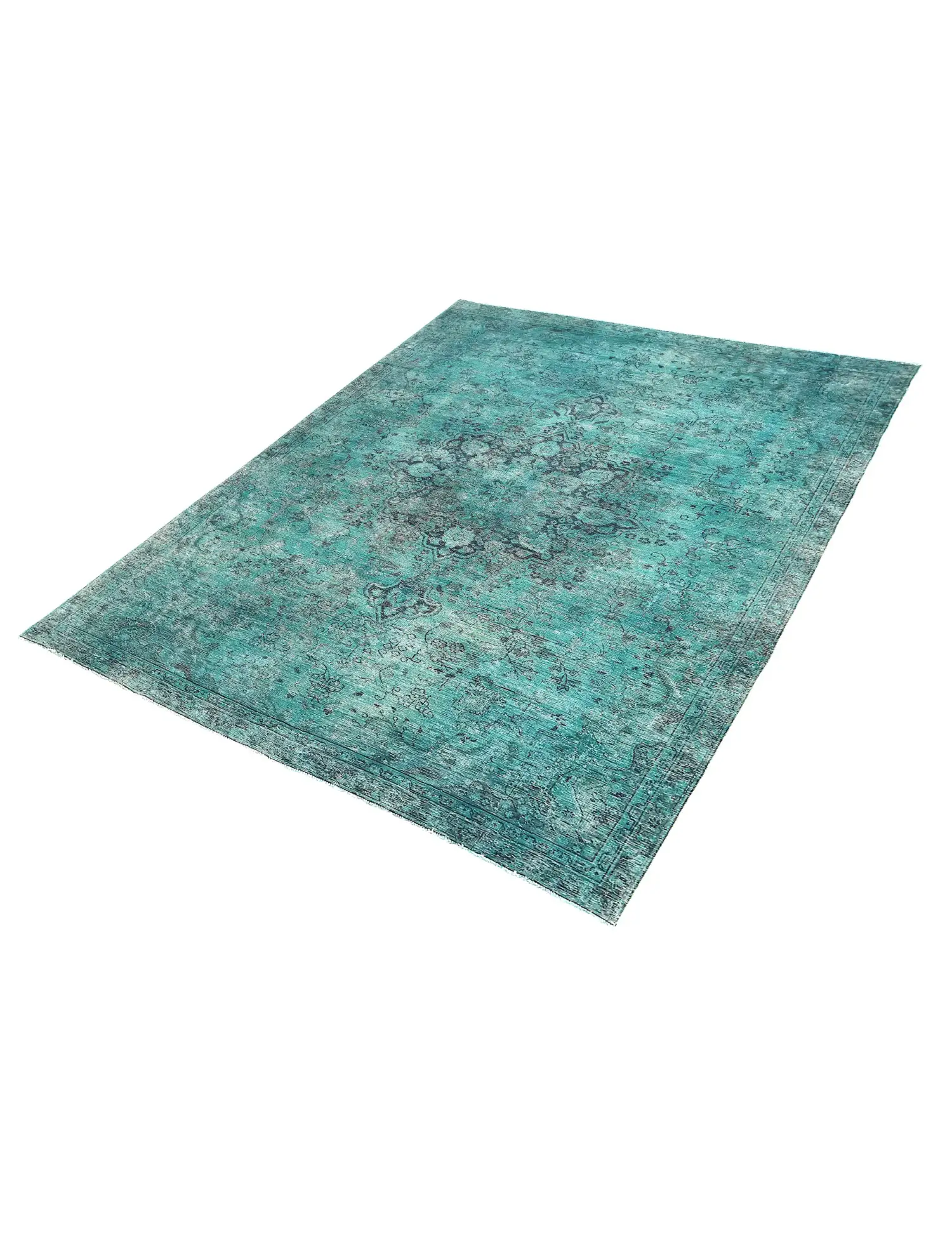 Grise Persan Tapis Persan vintage 305 x 213 cm - Tapis fait main unique