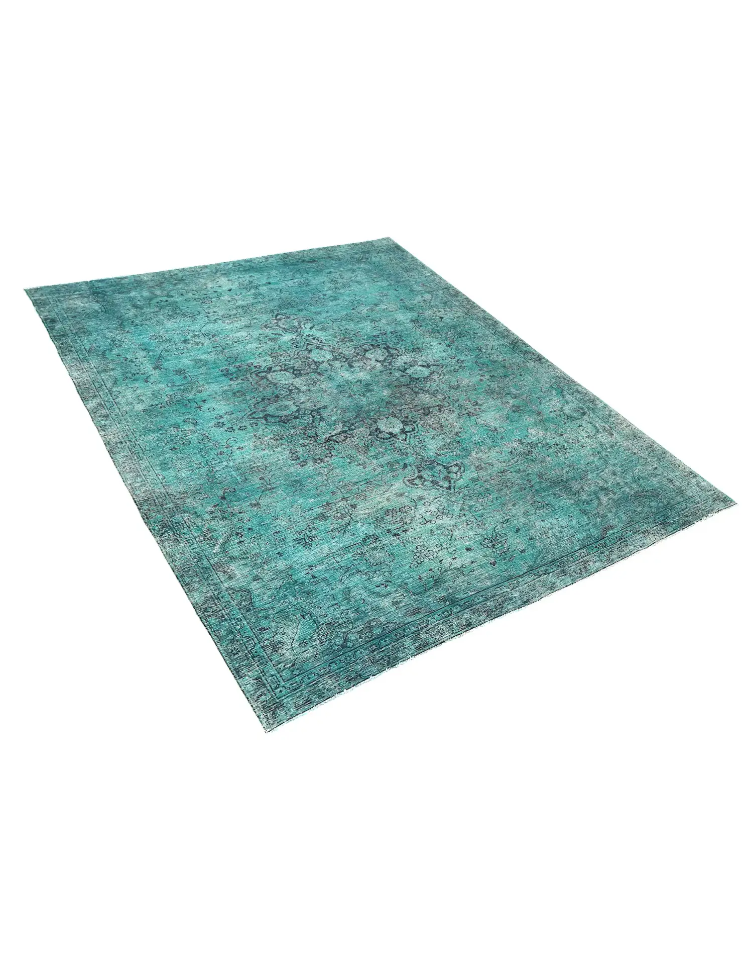 Grise Persan Tapis Persan vintage 305 x 213 cm - Tapis fait main unique