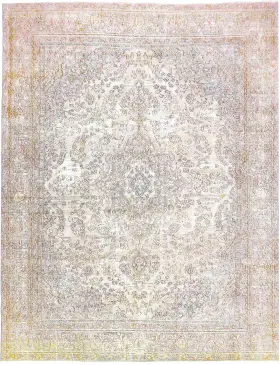 Beige Persia Alfombra persa vintage 363 x 273 cm