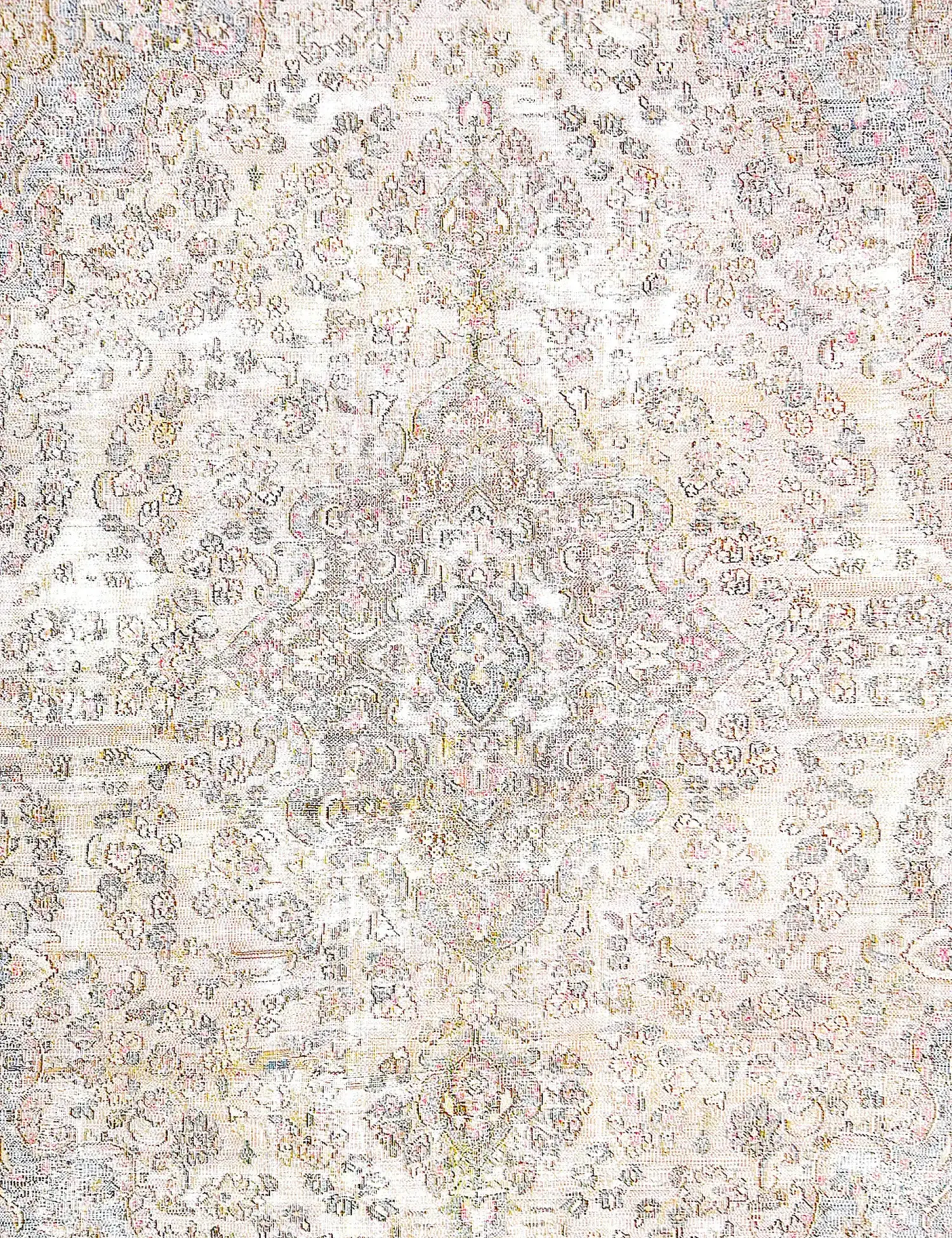 Beige Persa Alfombra persa vintage 363 x 273 cm - Alfombra única hecha a mano