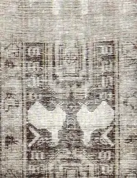 Grise Persan Tapis Persan vintage 203 x 57 cm - view 3