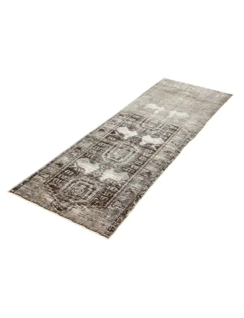 Grise Persan Tapis Persan vintage 203 x 57 cm - view 1