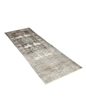 Grau Persien Persischer Vintage Teppich 203 x 57 cm - view 2