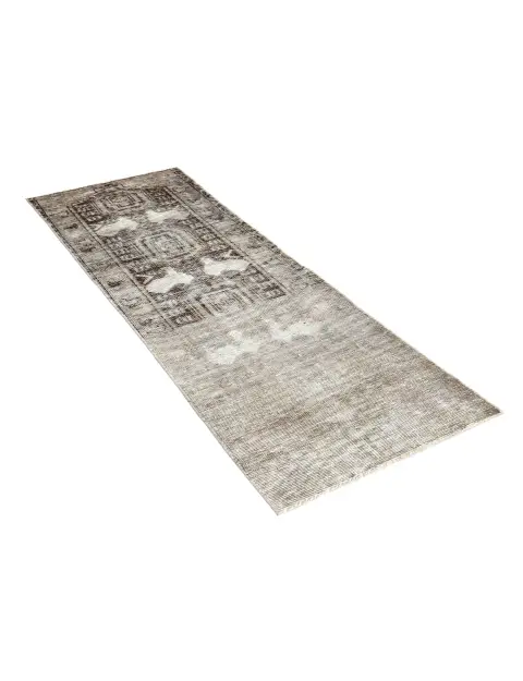 Grise Persan Tapis Persan vintage 203 x 57 cm - view 2
