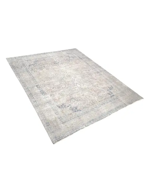 Grau Persien Persischer Vintage Teppich 370 x 286 cm - view 2