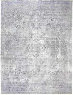 Grise Persan Tapis Persan vintage 370 x 282 cm