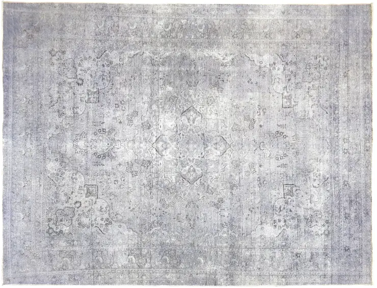 Grise Persan Tapis Persan vintage 370 x 282 cm