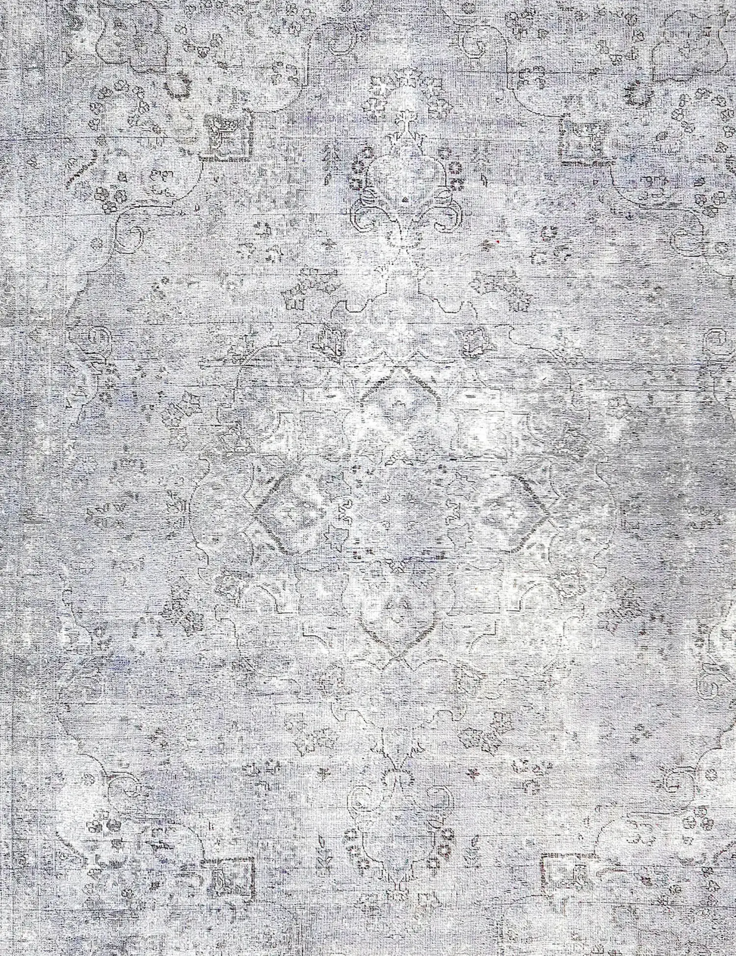 Grise Persan Tapis Persan vintage 370 x 282 cm - Tapis fait main unique