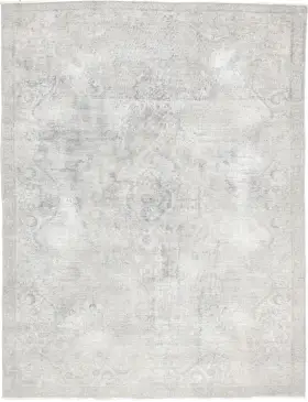 Grau Persien Persischer Vintage Teppich 325 x 233 cm