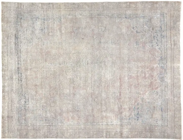 Beige Persiano Tappeto vintage persiano 315 x 243 cm