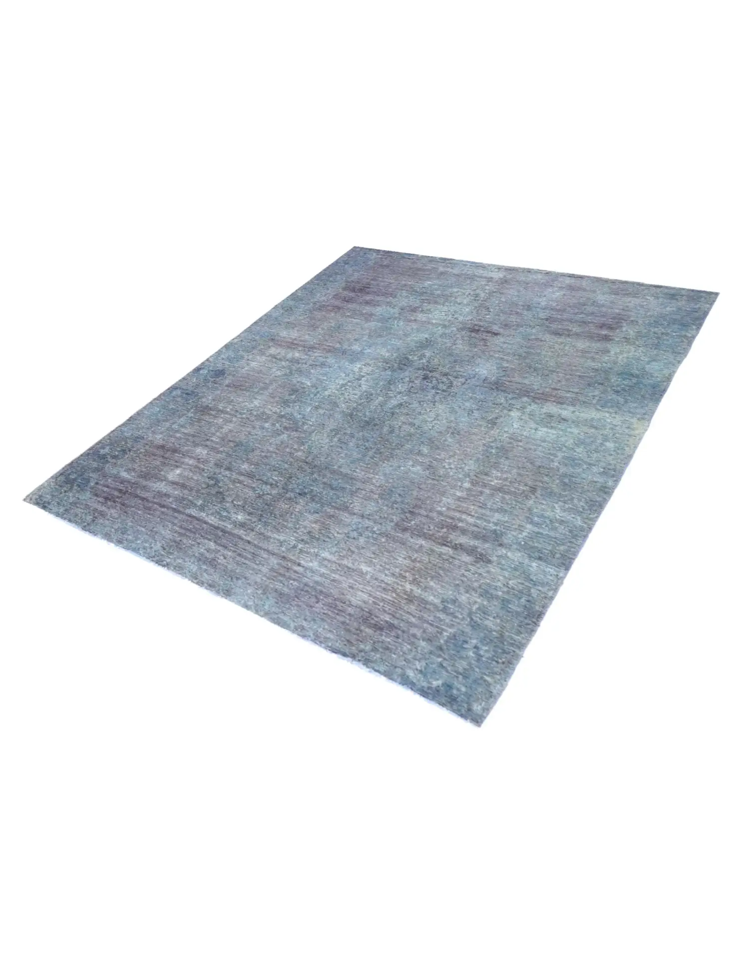Purple Persia Persian Vintage Carpet 242 x 175 cm - Unique Handmade Carpet