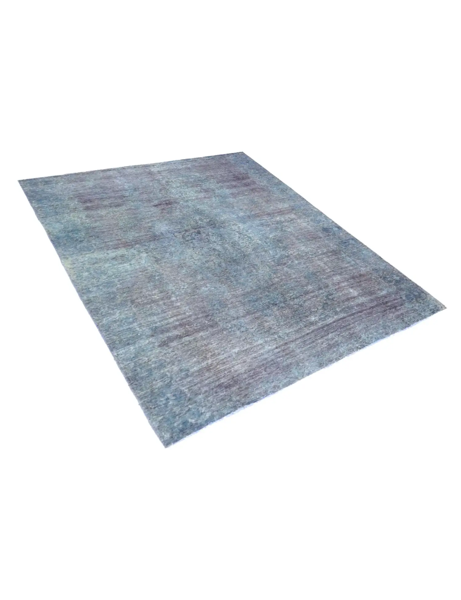 Purple Persia Persian Vintage Carpet 242 x 175 cm - Unique Handmade Carpet