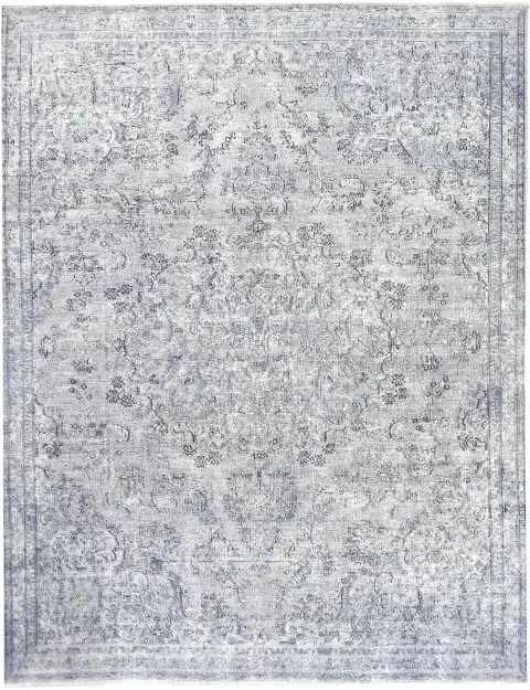 Blå Persien Persisk vintage matta 300 x 215 cm