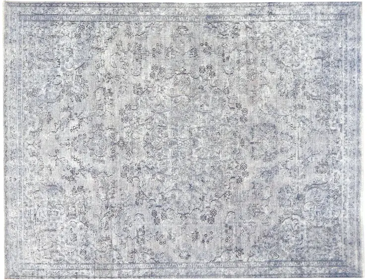 Blå Persien Persisk vintage matta 300 x 215 cm