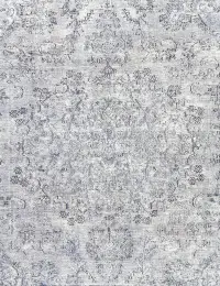 Blå Persien Persisk vintage matta 300 x 215 cm - view 3