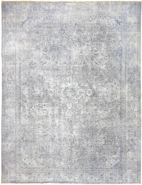 Grise Persan Tapis Persan vintage 356 x 280 cm