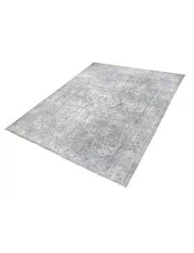 Grau Persien Persischer Vintage Teppich 356 x 280 cm - view 1