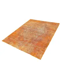 Orange Persan Tapis Persan vintage 217 x 167 cm - view 1
